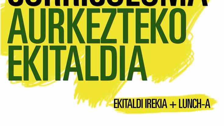 Datorren ostiralean deu aurkezpen ekitaldia! Gero,