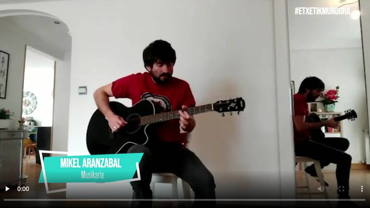Mikel Aranzabal kantuan, etxetik mundura