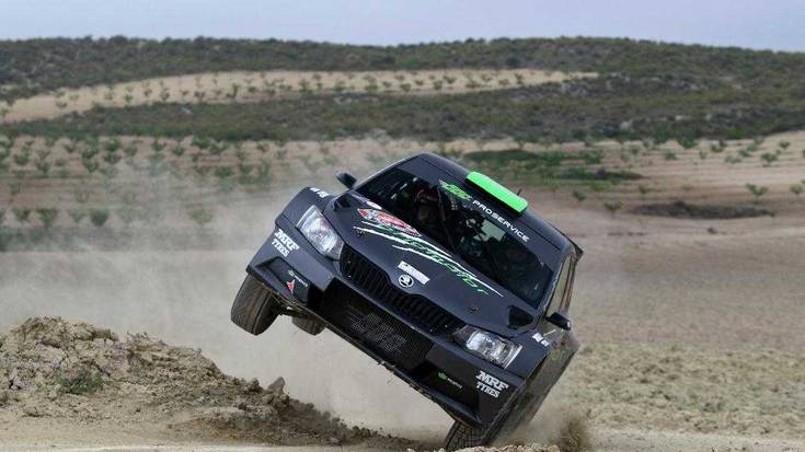 Gorka Eizmendik podiumean izatea lortu du Lorcako rallyan