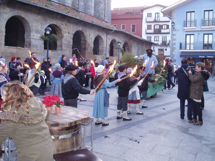 Iristear dira Olentzero eta Mari Domingi