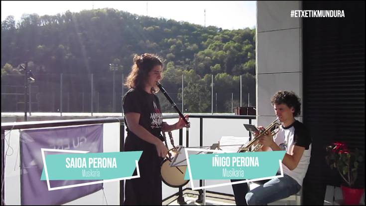 Saioa eta Iñigo Perona, etxetik mundura