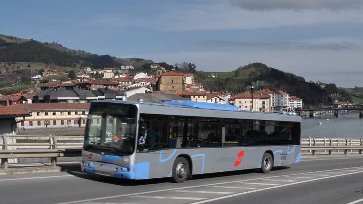 Lurraldebus zerbitzuan aldaketak Aian eta Orion