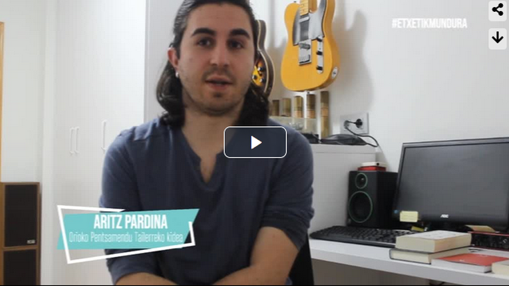 Aritz Pardina, etxetik mundura