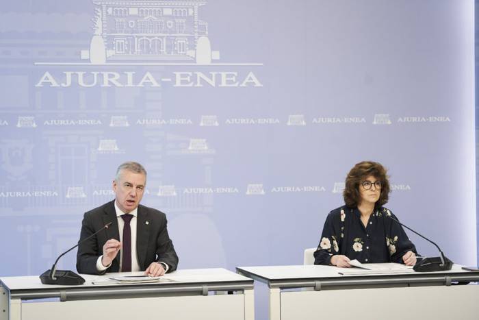 Eusko Jaurlaritzak 841 milioi euro bideratuko ditu osasun sistema indartzera eta herritarrak laguntzera