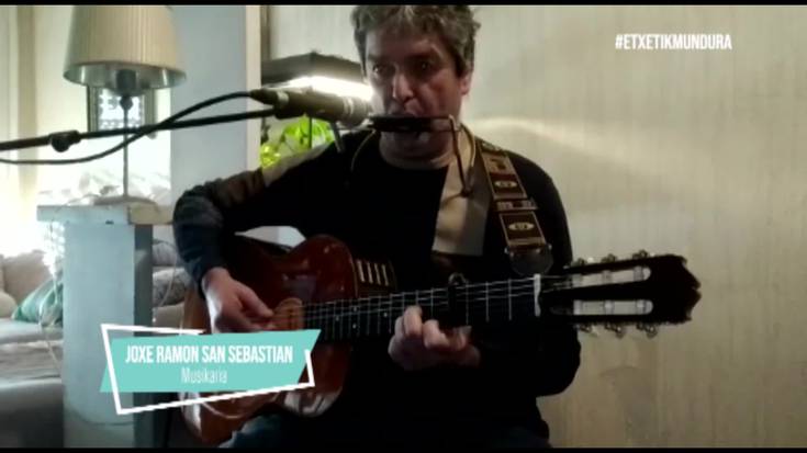 Joxe Ramon San Sebastian, etxetik mundura