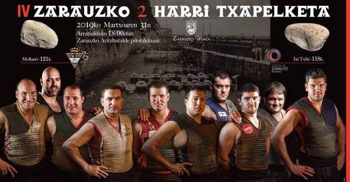 Bi Harri txapelketa jokatuko da igandean, Zarautzen