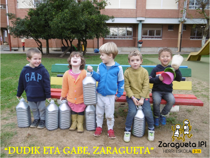 Zaragueta eskolak matrikulazio kanpaina hasi du, "Dudik eta gabe, Zaragueta" leloarekin