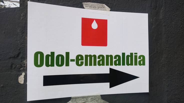 Oriok gainditu du erronka: 55 lagunek eman dute odola