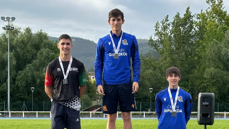 Joseba Torresek brontzezko domina lortu du Euskadiko Atletismo Txapelketa Absolutoan