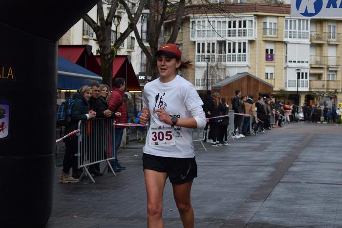 Ainhoa Usandizagak bigarren egin du Zumaiako 39. Herri Lasterketan