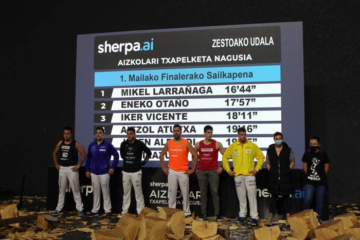 Sherpa.ai Aizkolari Txapelketa Nagusiaren finalerako sarrera bikoitz bat zozkatuko du KARKARAk