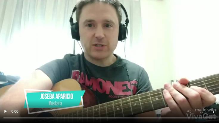Joseba Aparicio, etxetik mundura