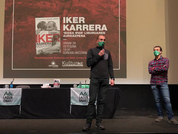 Iker Karrerari buruzko 'Bidea ipar' liburua aurkeztuko dute Arraunetxen