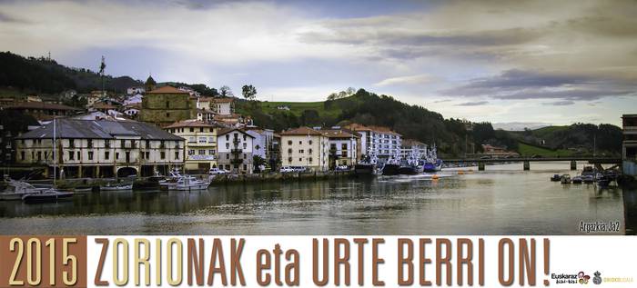 Kartelak: Zorionak eta urte berri on!