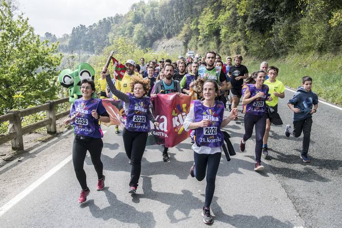 Korrikaren 22. edizioa apirilaren 8an pasako da Oriotik, goizaldean