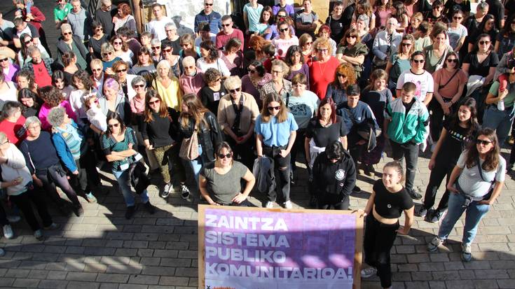 Azaroaren 30ean greba orokor feminista egitera deitu dute eskualdeko hamarnaka lagunek