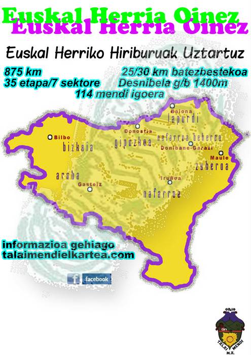 Euskal Herriari oinez bira egiteko proiektua dugu 