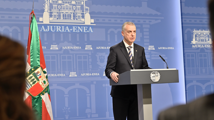 Iñigo Urkulluk apirilaren 21erako deitu ditu Eusko Legebiltzarrerako hauteskundeak