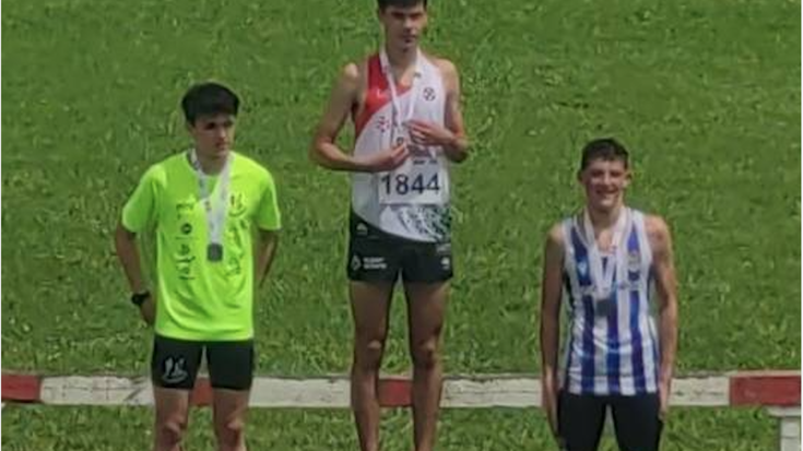 Xabat Elortzak zilarrezko domina lortu du Euskadiko Atletismo Txapelketa Absolutoan