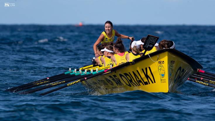Oriok irabazi du Zarauzko estropadetako lehen jardunaldia