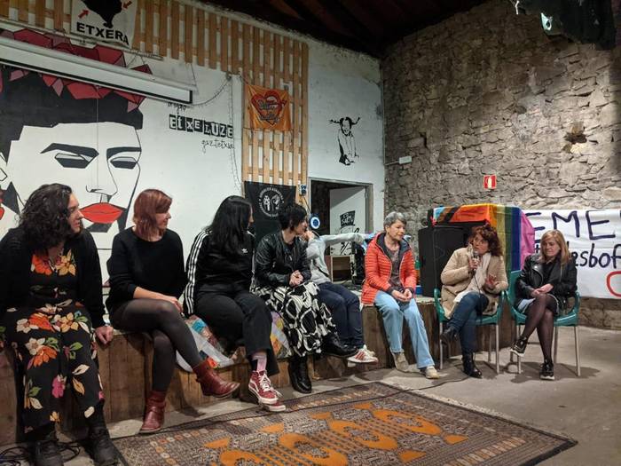 Lau hamarkada borrokan Orio feminista baten alde
