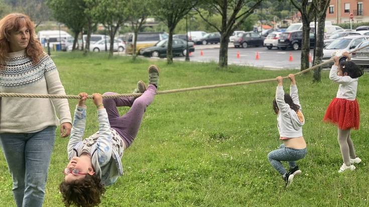 Slackline saioarekin hasi da Kukuarri Astea